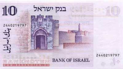 Israel - 10 Lirot (#039a_UNC)