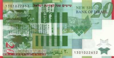 Israel - 20  New Sheqel - Gedenkbanknote (#063_UNC)