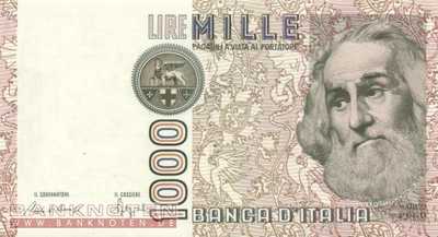 Italien - 1.000  Lire (#109b_UNC)