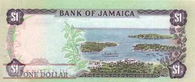 Jamaica - 1  Dollar (#064a_UNC)