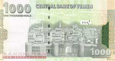Jemen - 1.000  Rials (#033b_UNC)