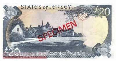 Jersey - 20  Pounds - SPECIMEN (#029s_UNC)