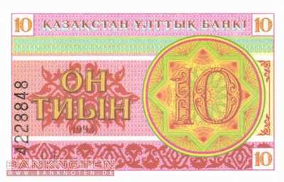 Kasachstan - 10  Tyin (#004a-2_UNC)