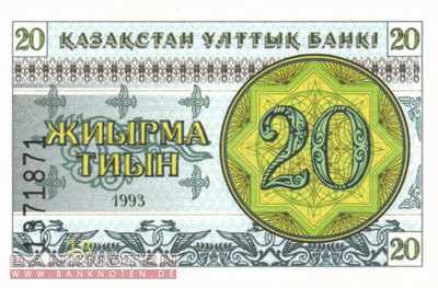 Kazakhstan - 20  Tyin (#005a_UNC)
