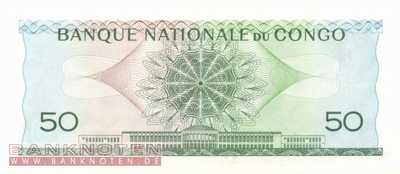 Kongo, Demokratische Republik - 50  Francs (#005a-62_UNC)