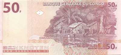 Kongo, Demokratische Republik - 50  Francs (#091A_UNC)