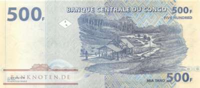Kongo, Demokratische Republik - 500  Francs (#096Db_UNC)