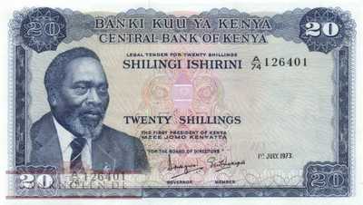 Kenia - 20  Shillings (#008d_UNC)
