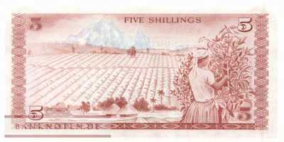 Kenia - 5  Shillings (#015_UNC)