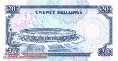 Kenia - 20 Shillings (#025e_UNC)
