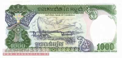 Kambodscha - 1.000  Riels (#039_UNC)
