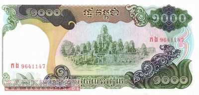 Kambodscha - 1.000  Riels (#039_UNC)