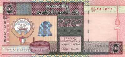 Kuwait - 5  Dinars (#026g_UNC)