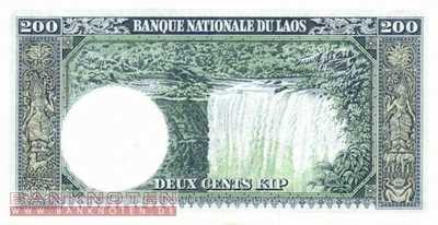 Laos - 200  Kip (#013b_UNC)