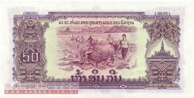 Laos - 50  Kip (#022b_UNC)