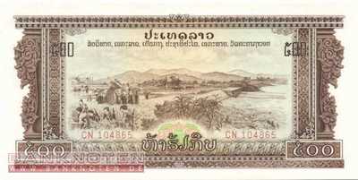 Laos - 500  Kip (#024a_UNC)