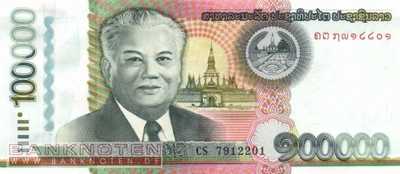 Laos - 100.000  Kip (#042_UNC)