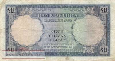 Libyen - 1  Pound (#025_F)