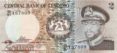 Lesotho - 2  Maloti (#004a_UNC)
