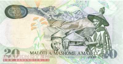 Lesotho - 20 Maloti (#016g_UNC)