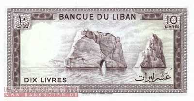 Libanon - 10  Livres (#063f_UNC)