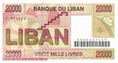 Libanon - 20.000  Livres (#081_UNC)