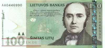 Litauen - 100  Litu (#070_UNC)