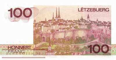 Luxemburg - 100  Francs (#057a-U1_UNC)