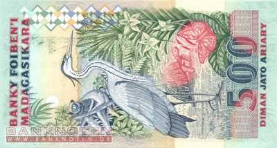 Madagaskar - 2.500  Francs (#072Aa_UNC)