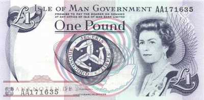 Isle of Man - 1  Pound (#040c_UNC)