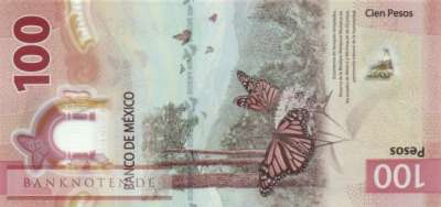 Mexico - 100  Pesos (#134h-U5_UNC)
