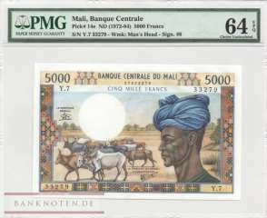 Mali - 5.000  Francs - PMG64 (#014e-PMG64_UNC)