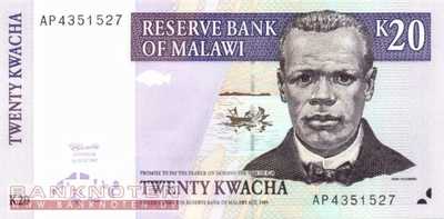 Malawi - 20  Kwacha (#038b_UNC)
