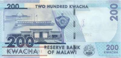 Malawi - 200  Kwacha (#060g_UNC)