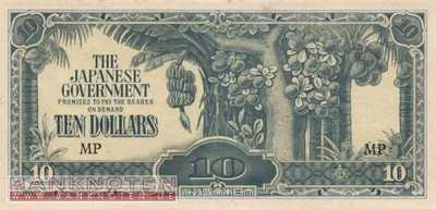 Malaya - 10  Dollars (#M007c_UNC)