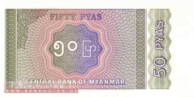 Myanmar - 50  Pyas (#068_UNC)