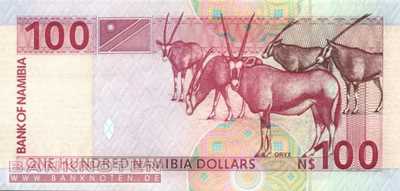 Namibia - 100  Namibia Dollars (#009b_UNC)