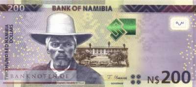 Namibia - 200  Namibia Dollars (#015d_UNC)