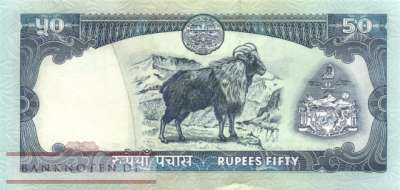 Nepal - 50  Rupees (#048b_UNC)