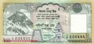 Nepal - 100  Rupees (#064b_UNC)