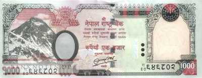 Nepal - 1.000  Rupees (#068b_UNC)