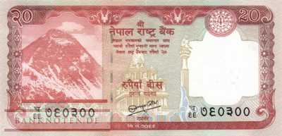 Nepal - 20  Rupees (#071_UNC)