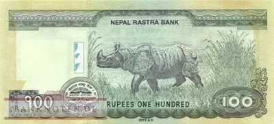 Nepal - 100  Rupees (#073_UNC)