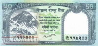 Nepal - 50  Rupees (#079b_UNC)