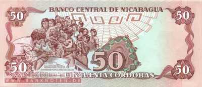 Nicaragua - 50  Cordobas (#153_UNC)