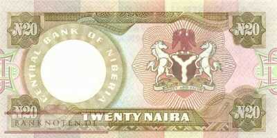 Nigeria - 20  Naira (#018e_UNC)