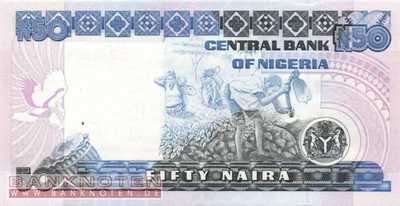 Nigeria - 50 Naira (#027c_UNC)