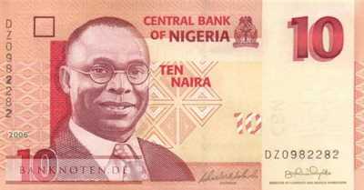 Nigeria - 10  Naira - Replacement (#033aR_UNC)