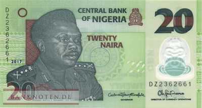 Nigeria - 20  Naira - Replacement (#034mR_UNC)