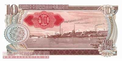 Nordkorea - 10 Won (#020d_UNC)